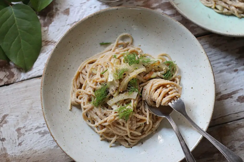 Pasta with fennel