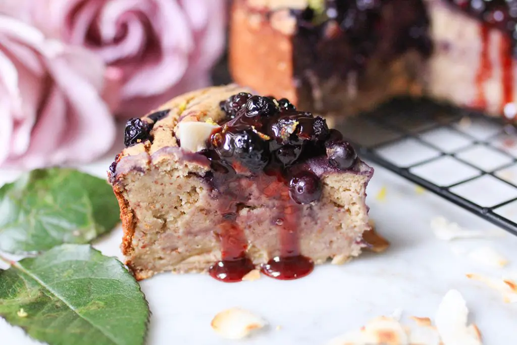 Chickpeas almond cake