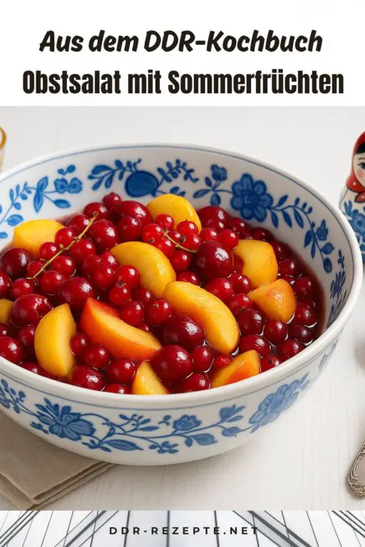Fruit salad with summer fruits