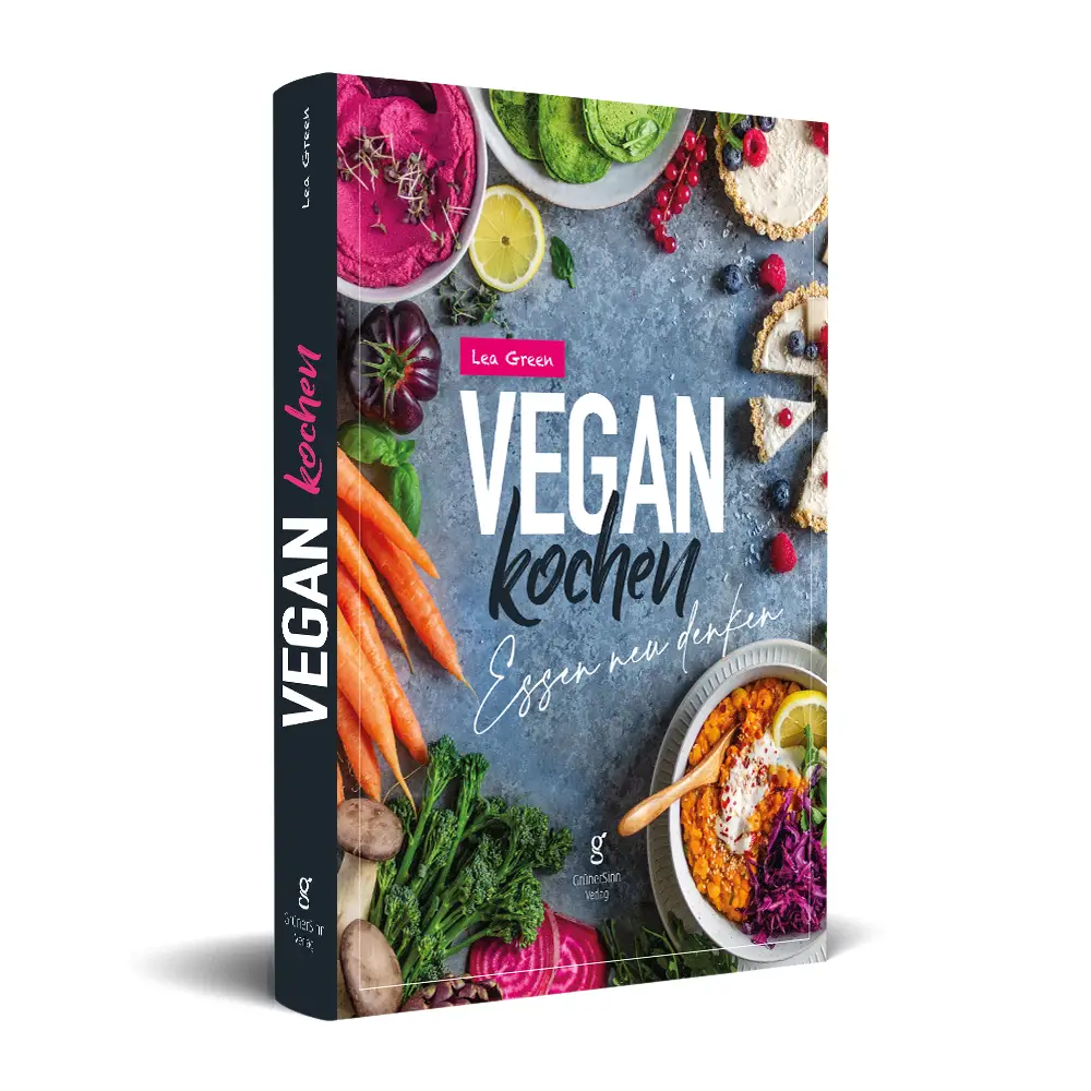 Vegan cooking - thinking again. Cookbook by Lea Green