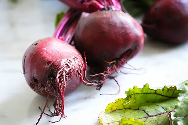 Fresh beetroot