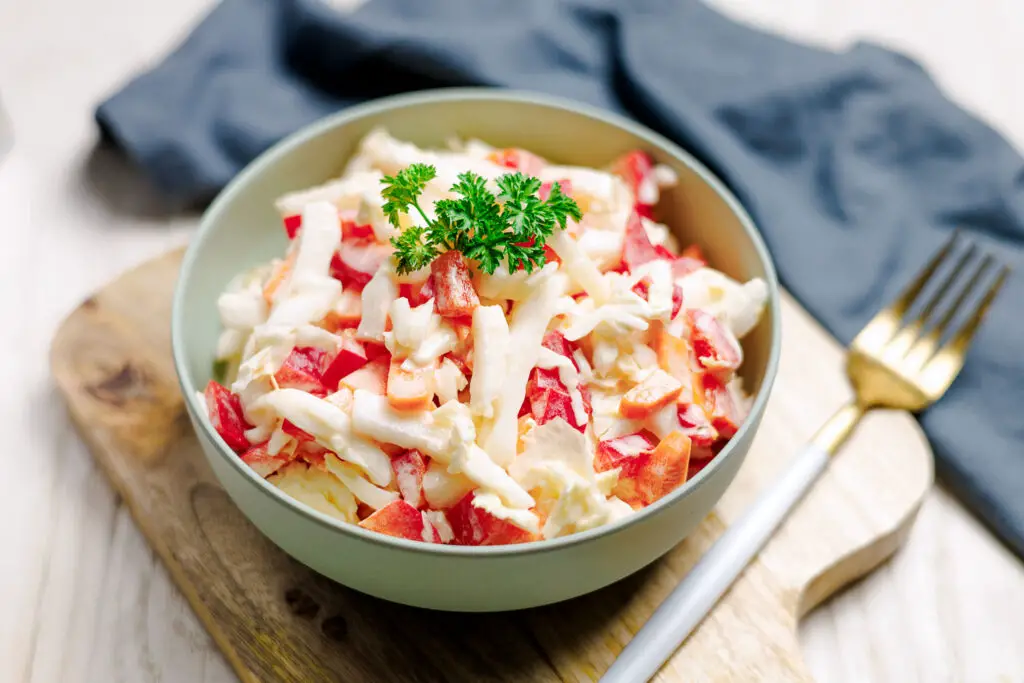 Keto Chinakohl salad gluten-free