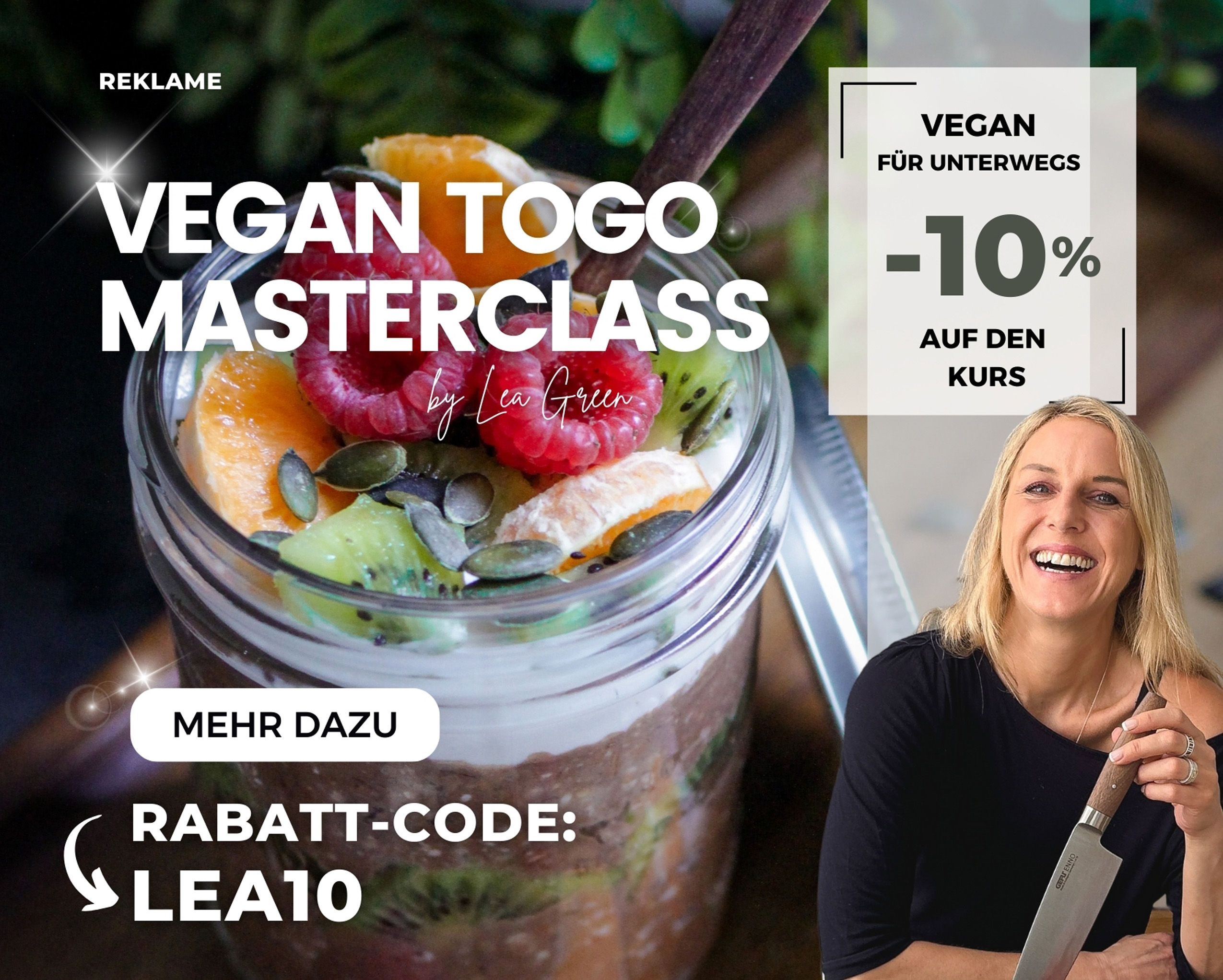 Vegan Togo -Masterclass - cooking class with Lea Green