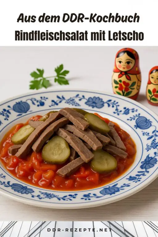 Beef salad with Letscho