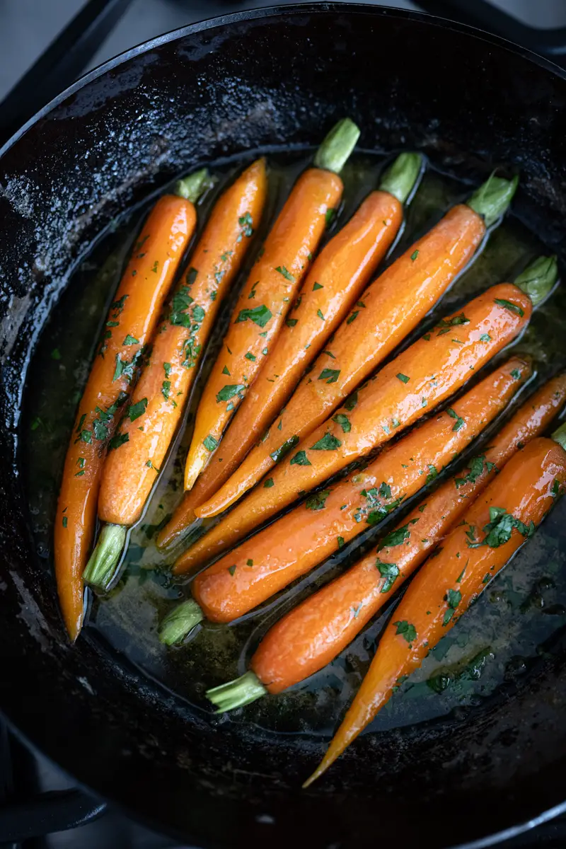 Glazed mosses from the pan Recipe Trickyine