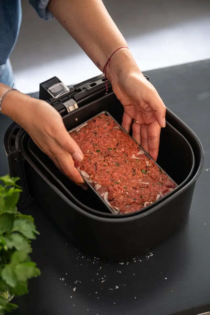 Hack fried in the Airfry Recipe Trickytine
