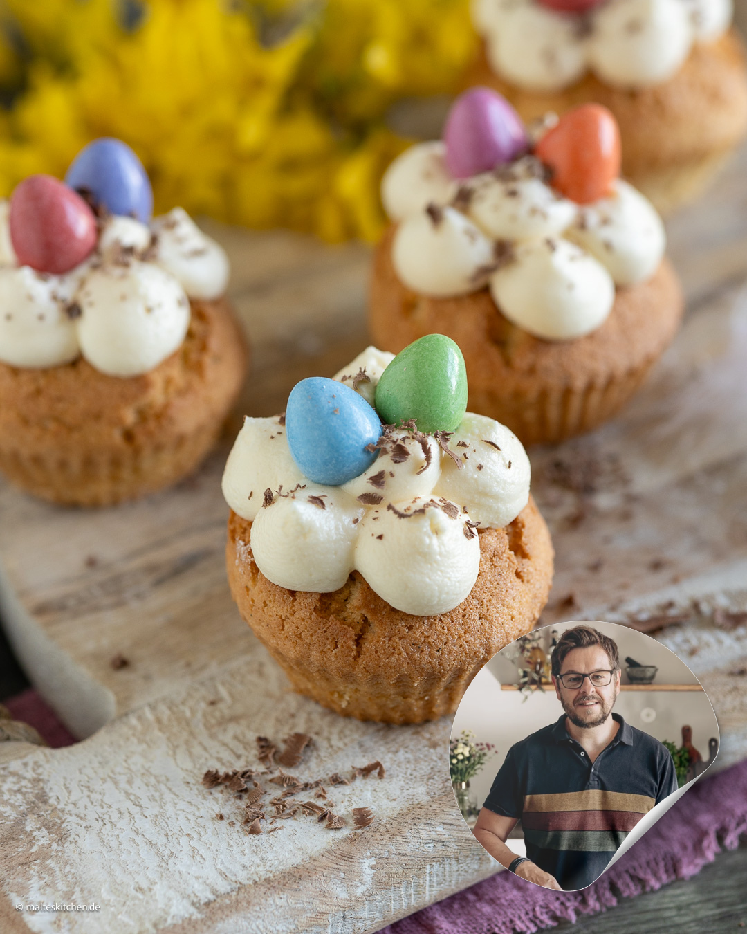 Egglikoer muffins hot air fryer Maltese