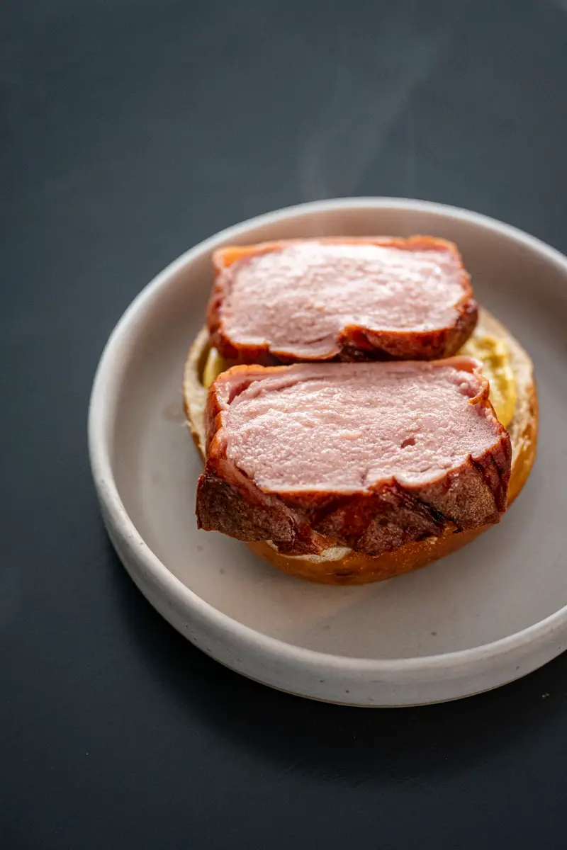 Meat caese in the hot air fryer baking trickytine recipe