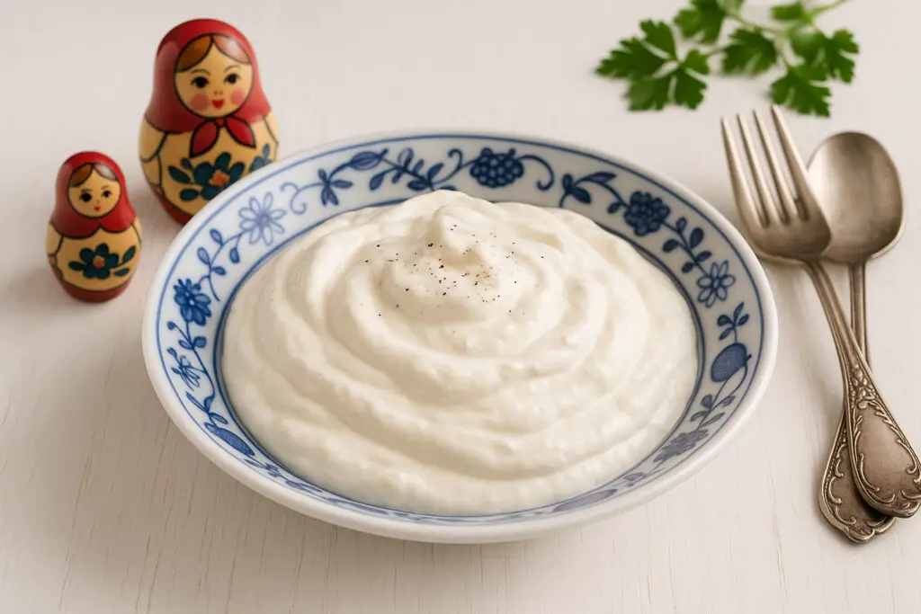 American cheese salad sauce