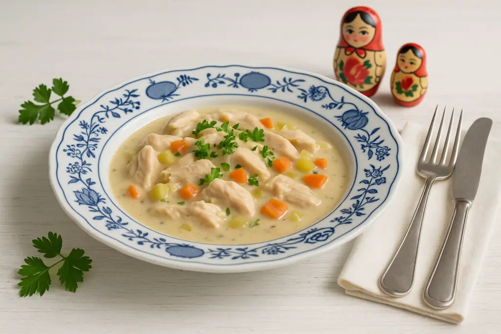 Chicken fricassee