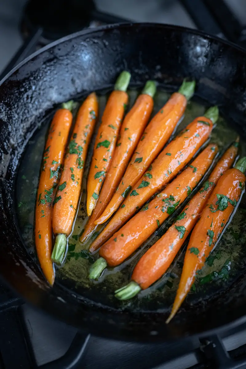 Glazed mosses from the pan Recipe Trickyine