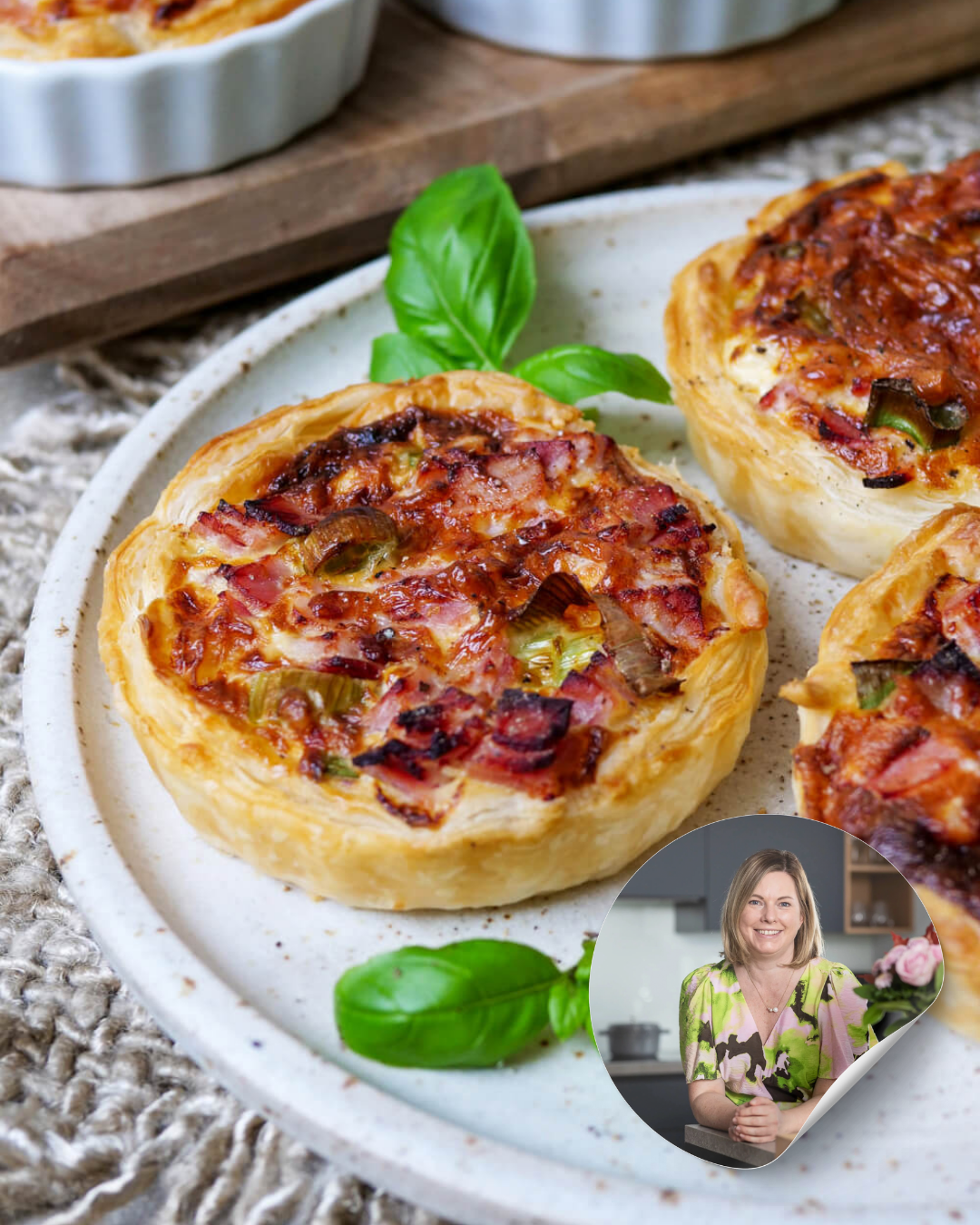 Quiche in the hot air fryer Steffi palate friend
