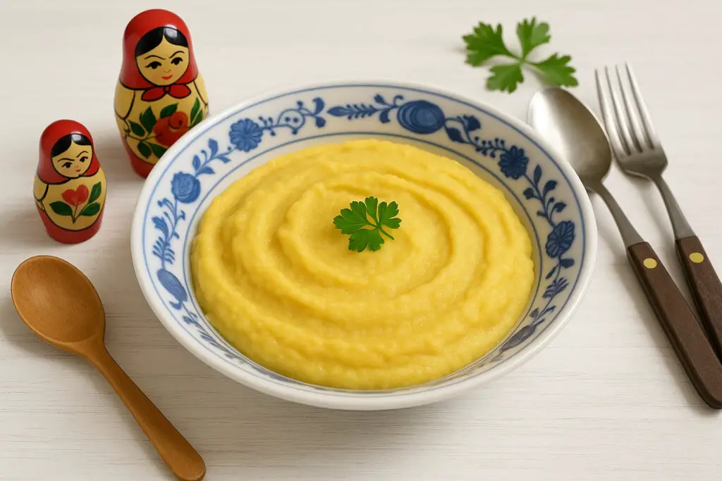 Yellow pea puree
