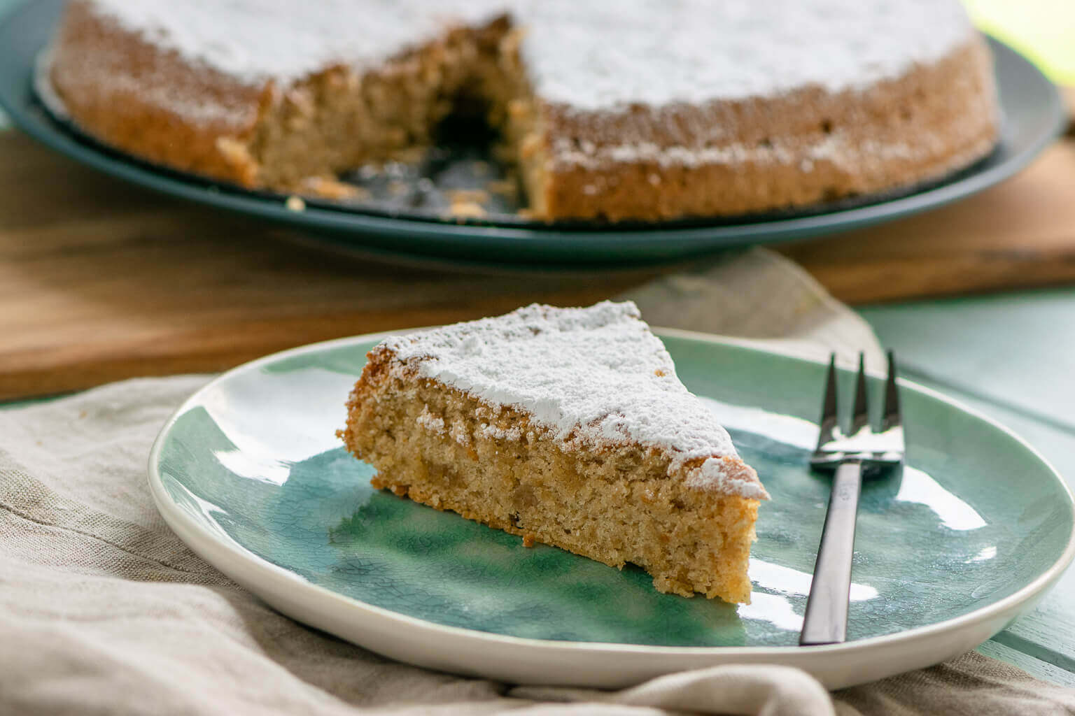 Tastes like marzipan - Mallorcan almond cake
