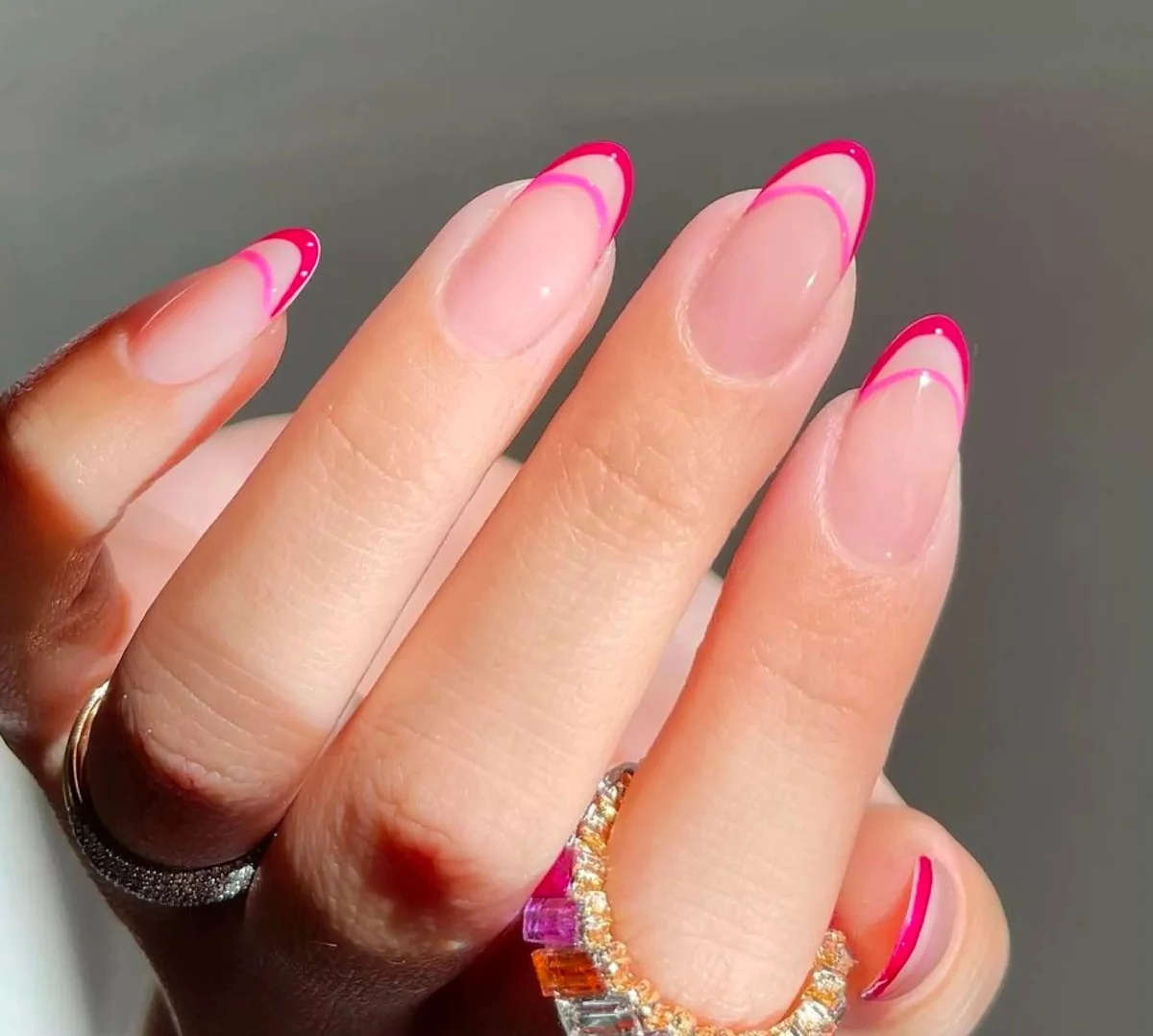At French Nails you have to make the tips look attractive 