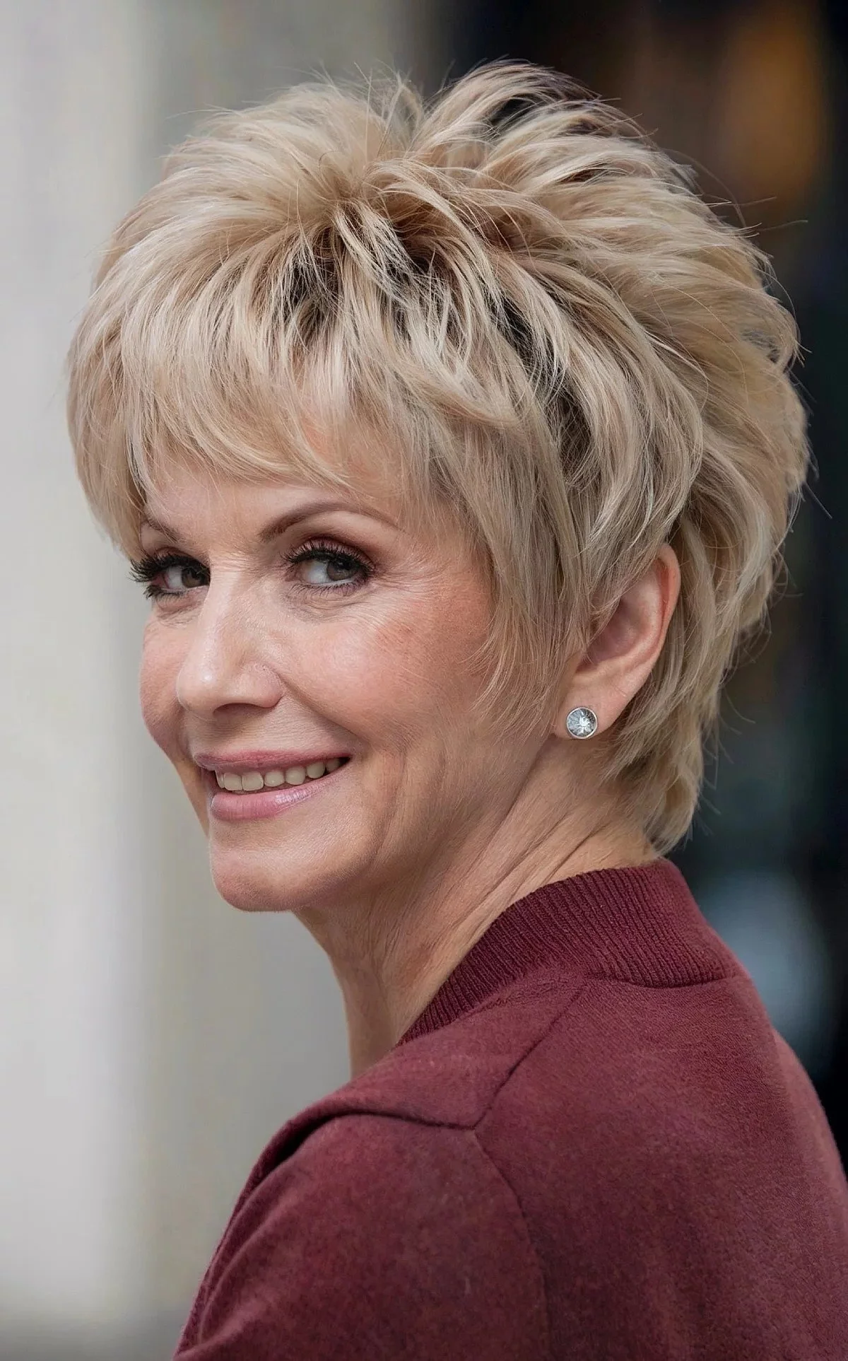 Woman Short Haircuts_39 actress with a short hairstyle 