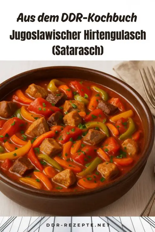 Yugoslav shepherd goulash (Satarasch)