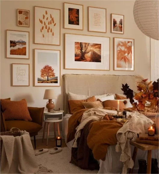 Modern style in the living room with a lot of taste