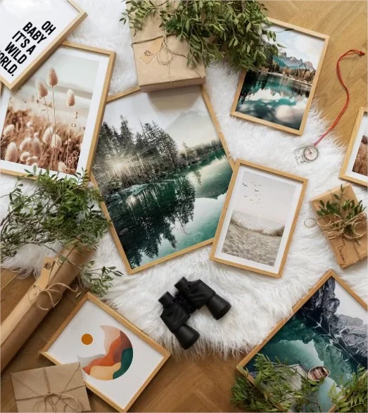 Use natural and environmentally friendly materials in decoration