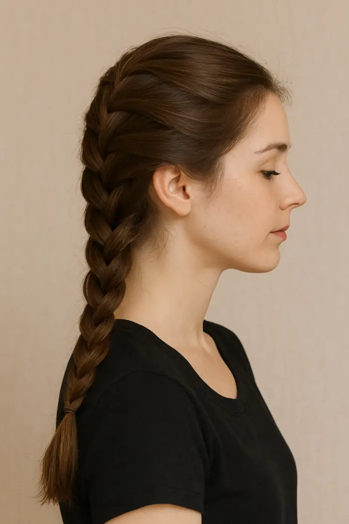 Classic French braid 🇫🇷