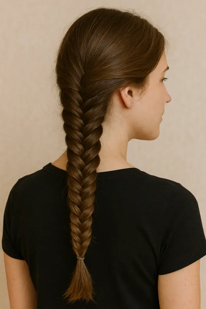 Fishbone braid 🐟