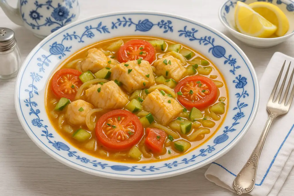 Berlin fish goulash