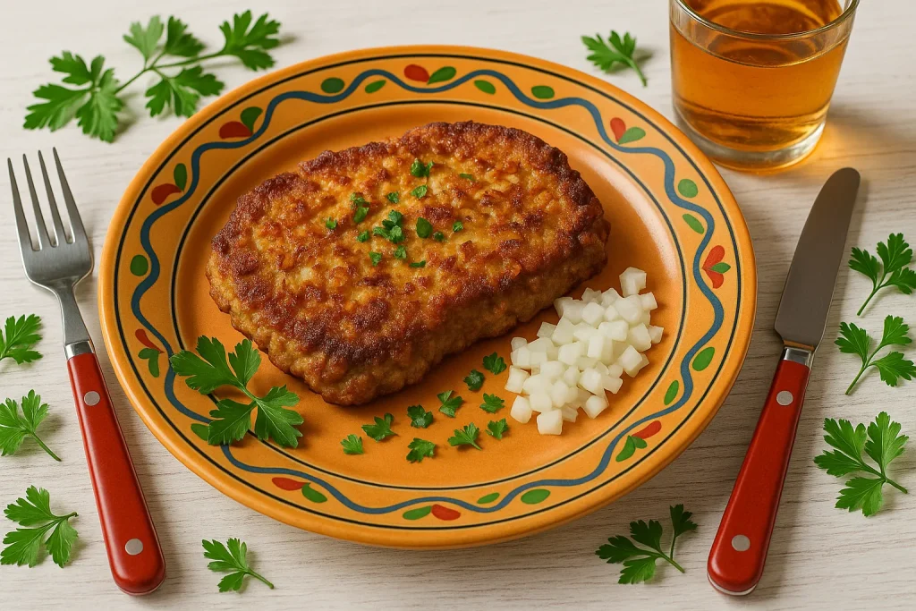 Specialty of the house from the restaurant "Sewernnaja"