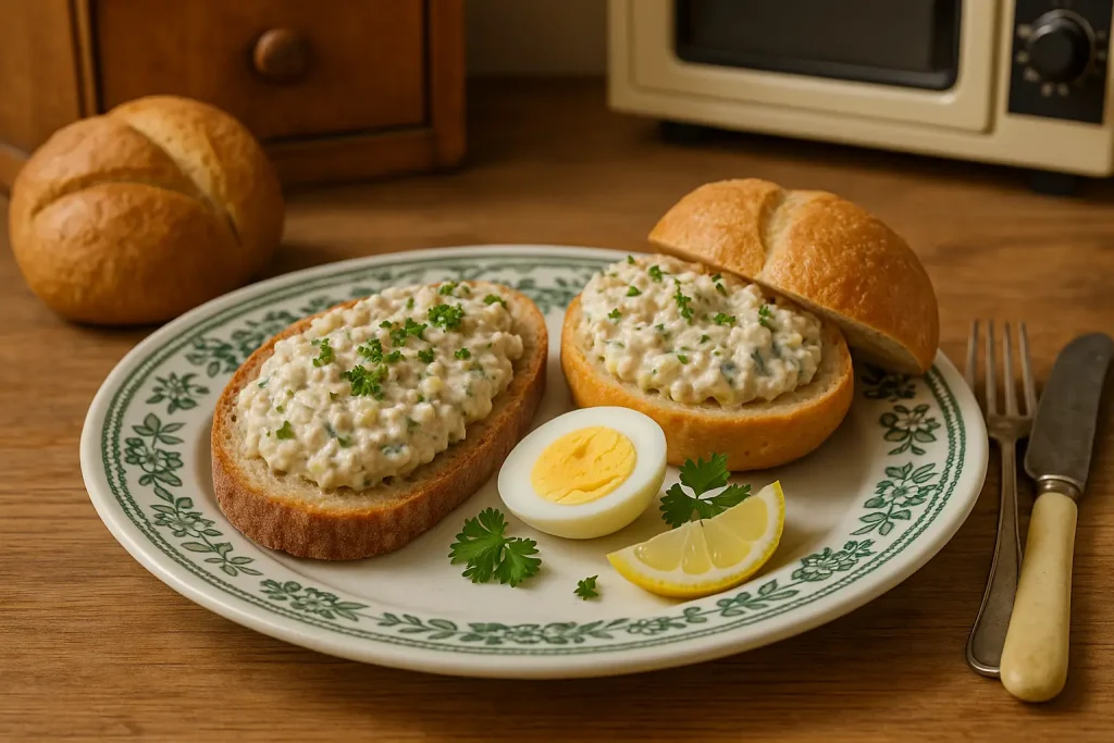 Spread from herring, bückling or sardines
