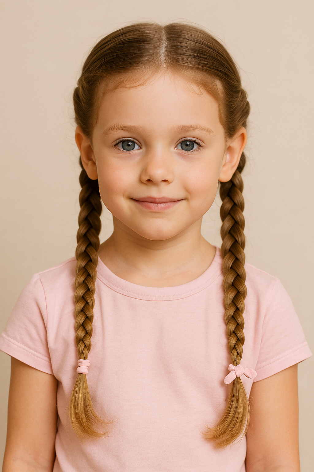 🎀 classic braids - the all -rounder among the children hairstyles girls